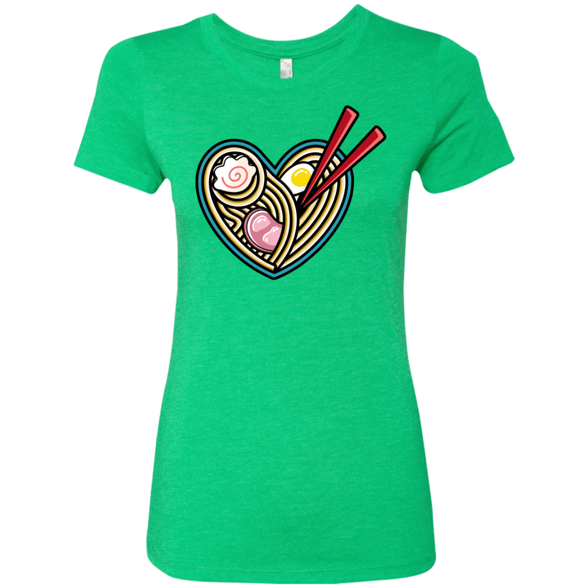 T-Shirts Envy / S Love Ramen Women's Triblend T-Shirt