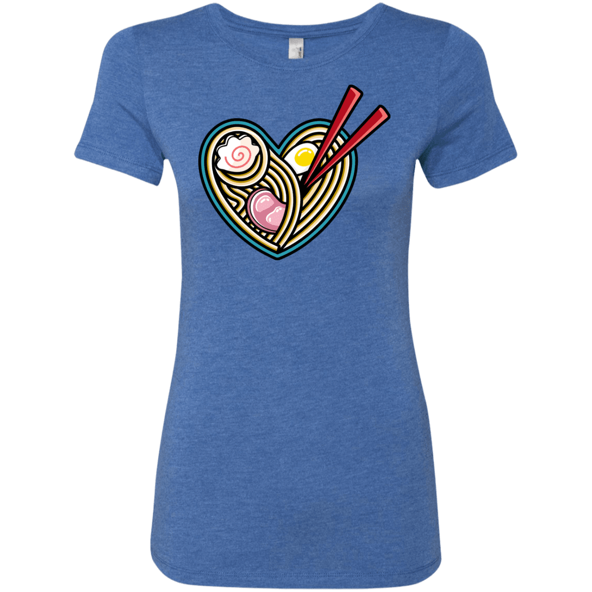 T-Shirts Vintage Royal / S Love Ramen Women's Triblend T-Shirt