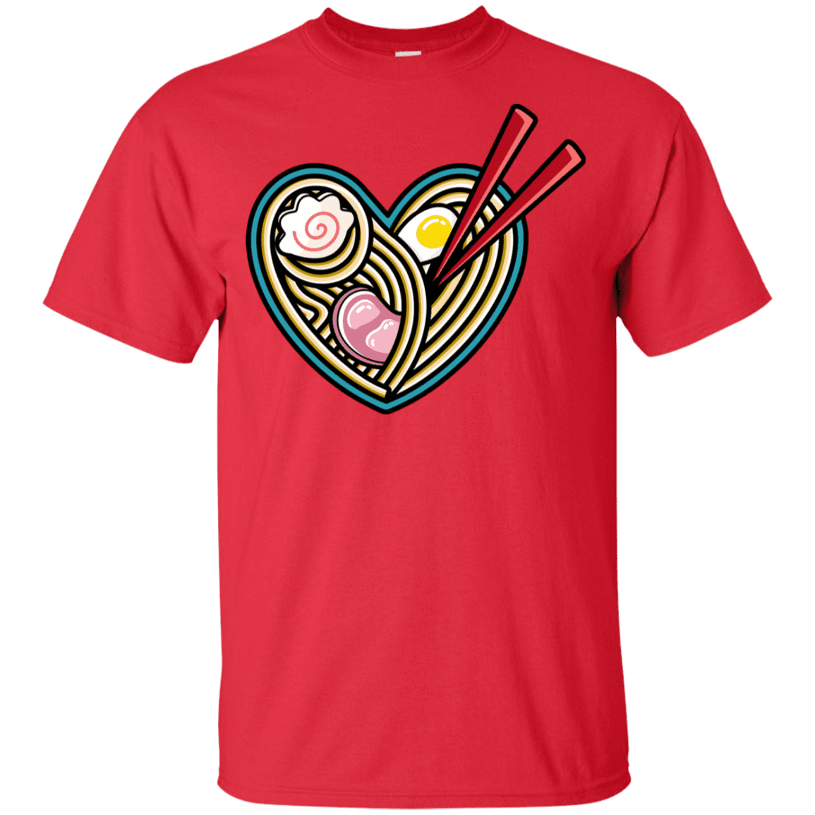 T-Shirts Red / YXS Love Ramen Youth T-Shirt