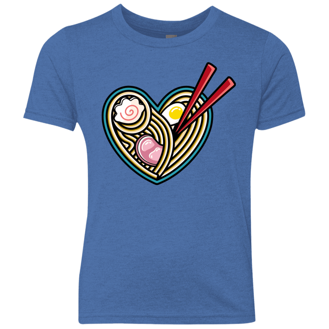 T-Shirts Vintage Royal / YXS Love Ramen Youth Triblend T-Shirt