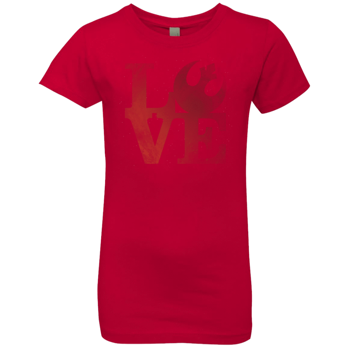 T-Shirts Red / YXS LOVE Rebel Girls Premium T-Shirt