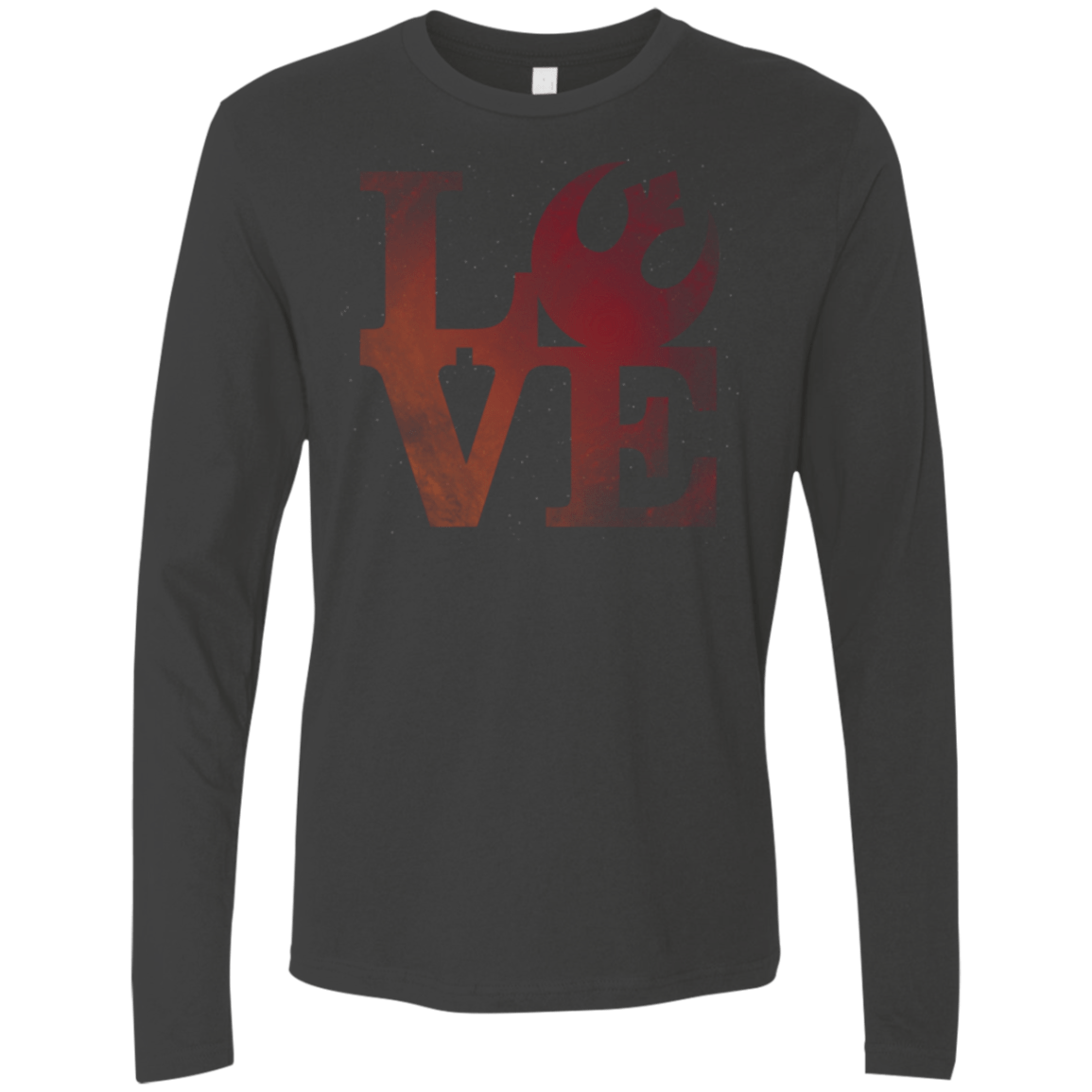 LOVE Rebel Men's Premium Long Sleeve