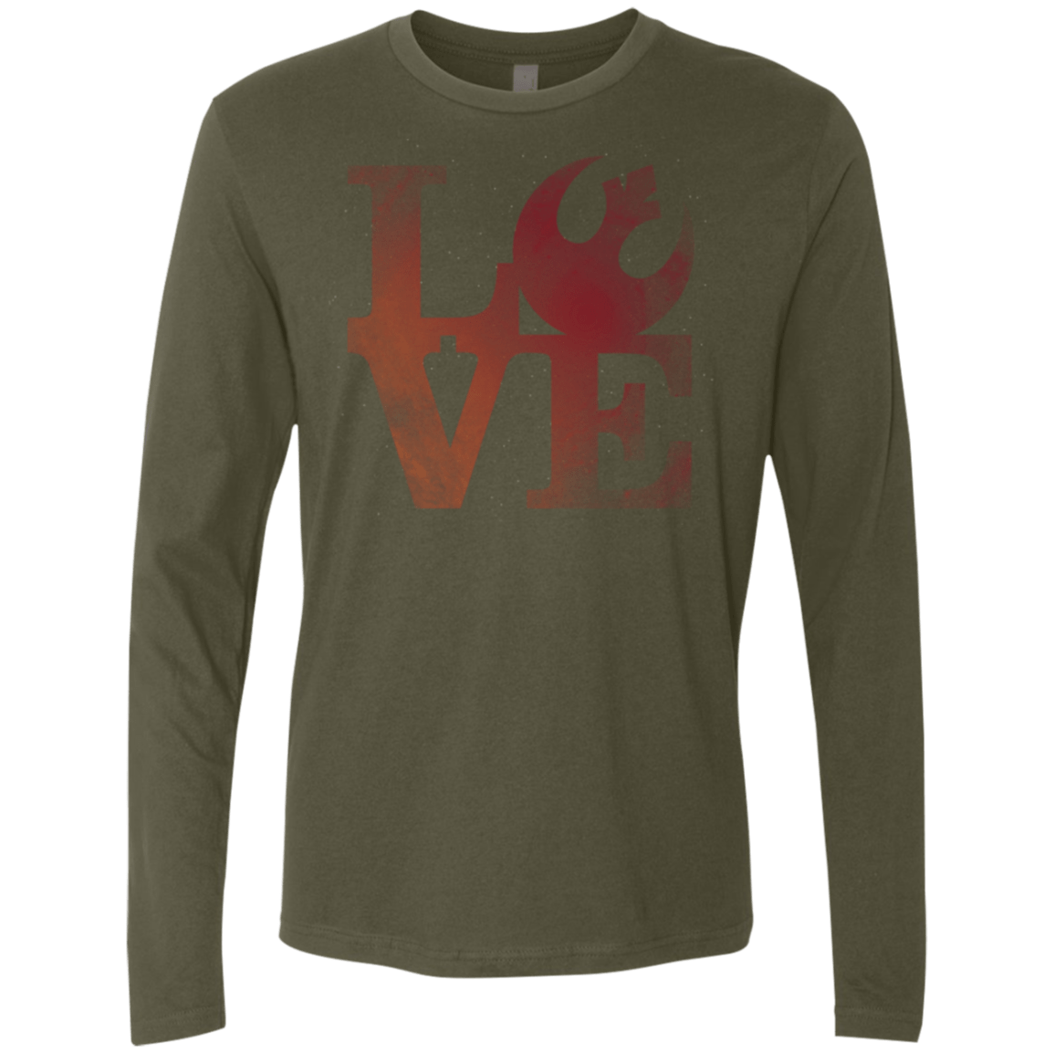 LOVE Rebel Men's Premium Long Sleeve