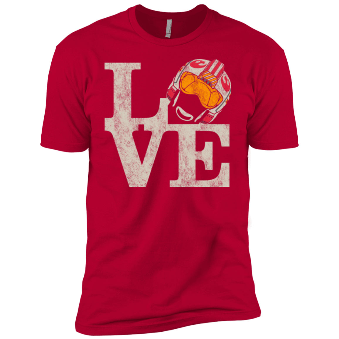 T-Shirts Red / YXS LOVE Rebel Pilot Boys Premium T-Shirt