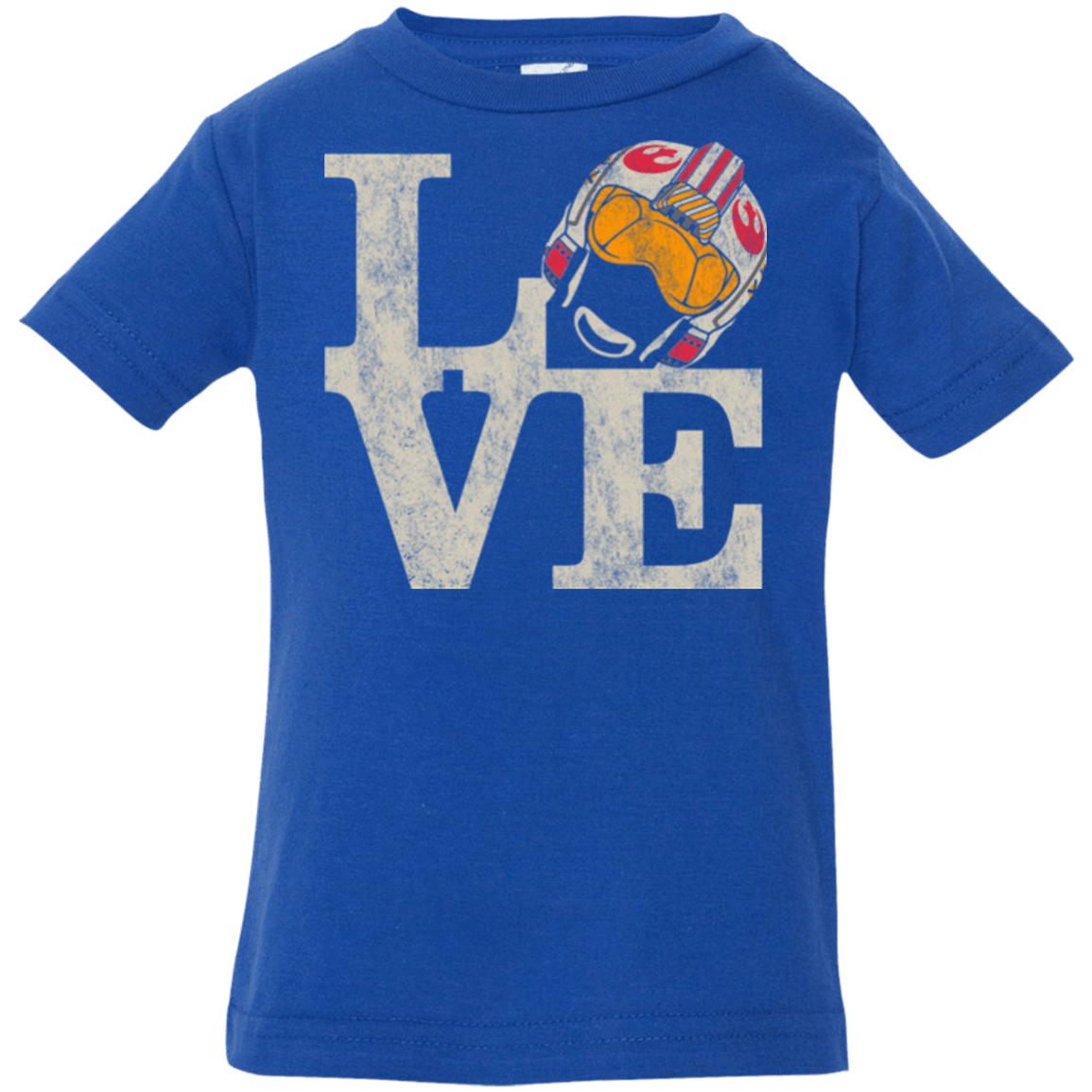 T-Shirts Royal / 6 Months LOVE Rebel Pilot Infant Premium T-Shirt