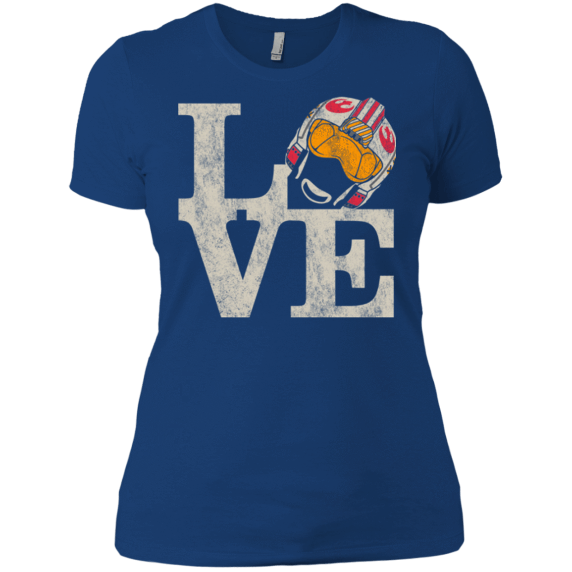T-Shirts Royal / X-Small LOVE Rebel Pilot Women's Premium T-Shirt