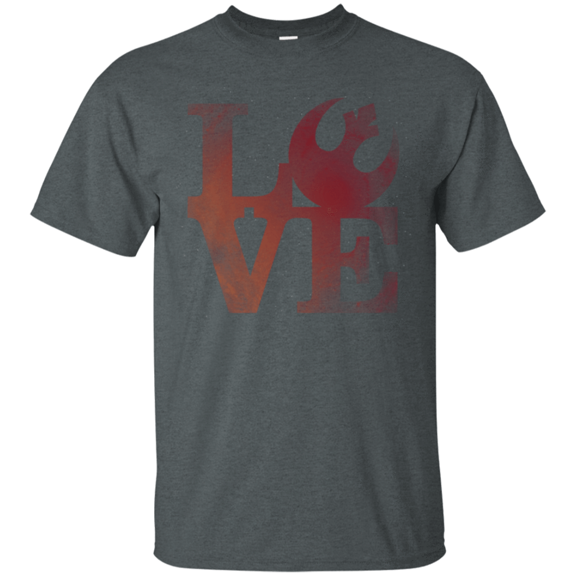 T-Shirts Dark Heather / Small LOVE Rebel T-Shirt