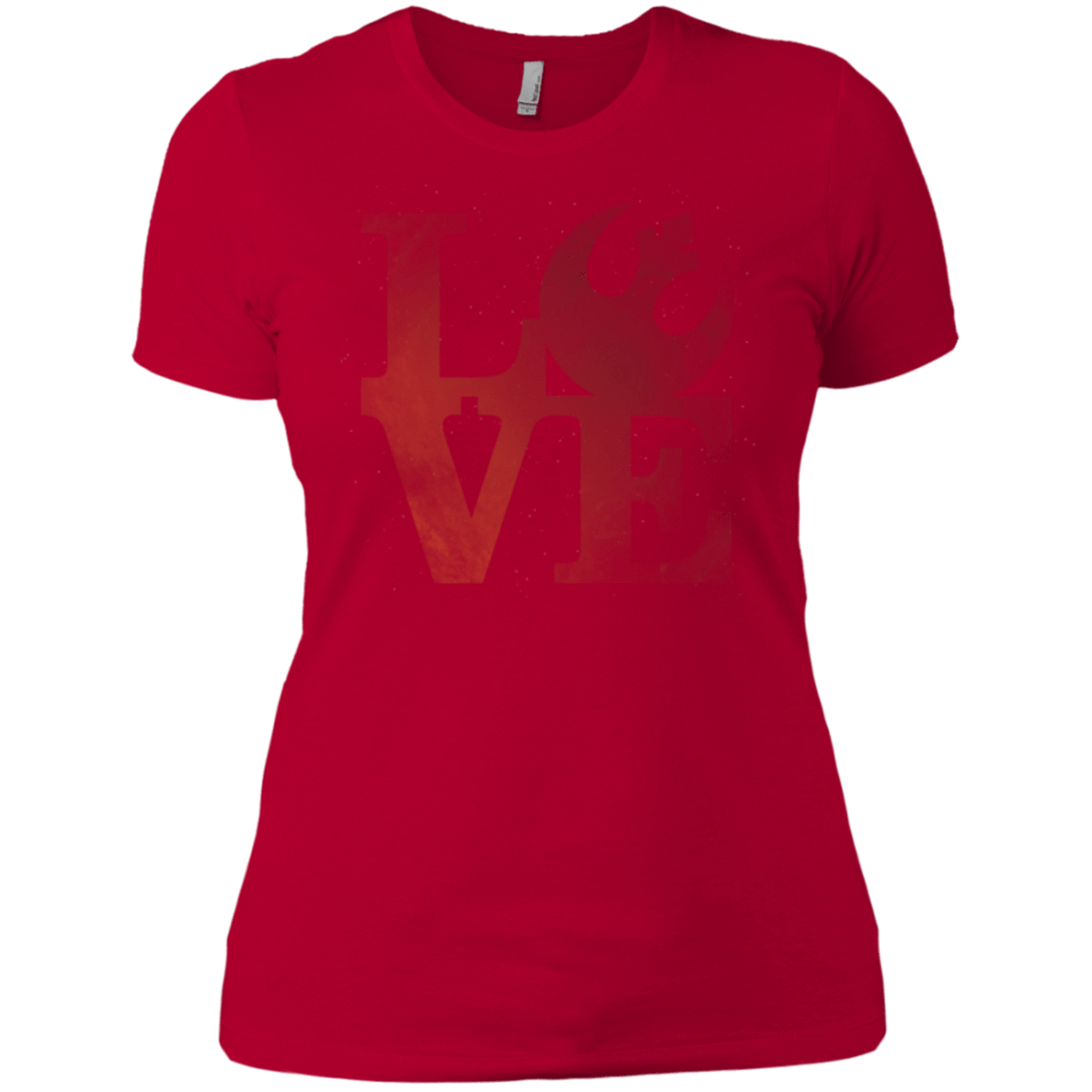 T-Shirts Red / X-Small LOVE Rebel Women's Premium T-Shirt