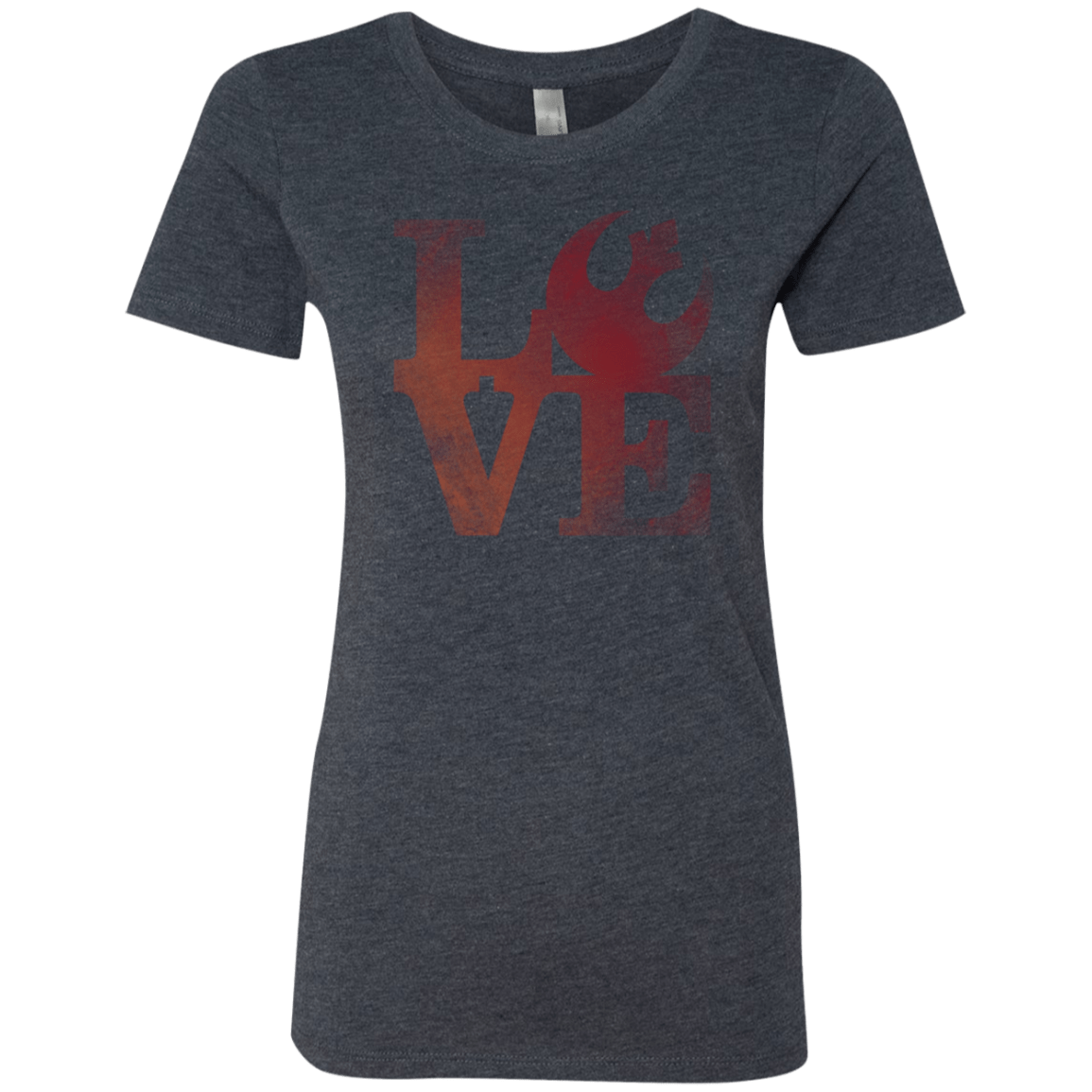 T-Shirts Vintage Navy / Small LOVE Rebel Women's Triblend T-Shirt