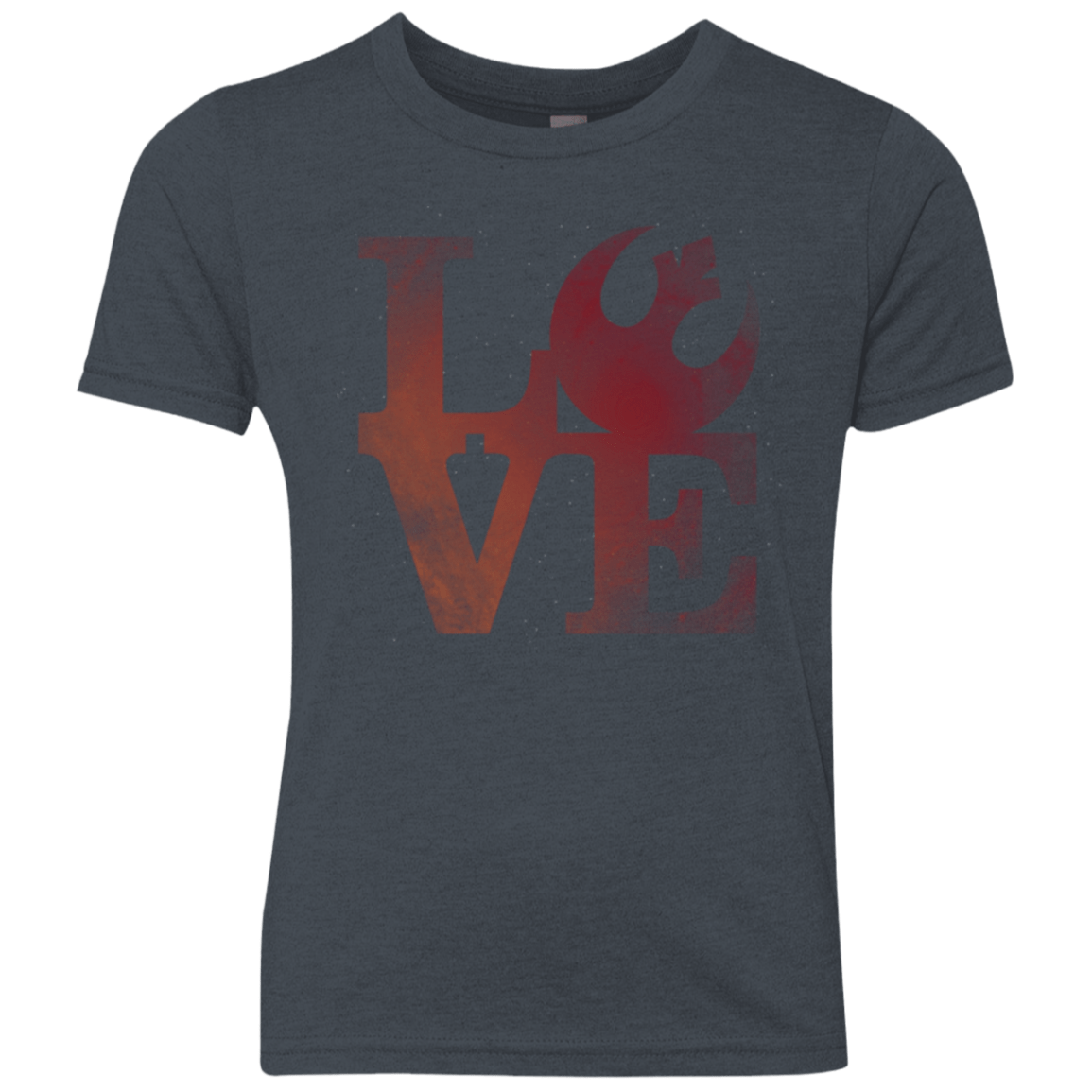 T-Shirts Vintage Navy / YXS LOVE Rebel Youth Triblend T-Shirt