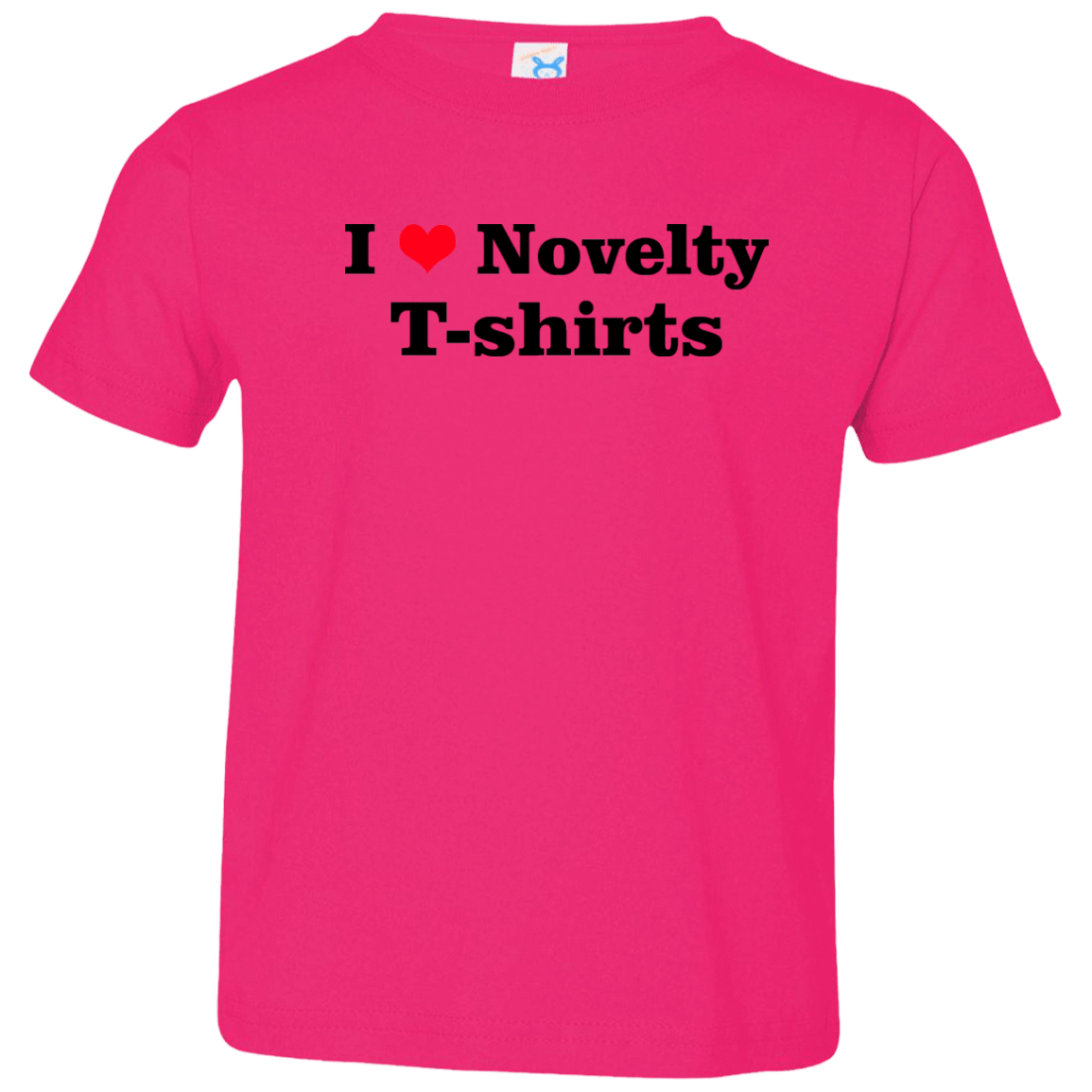 T-Shirts Hot Pink / 2T Love Shirts Toddler Premium T-Shirt