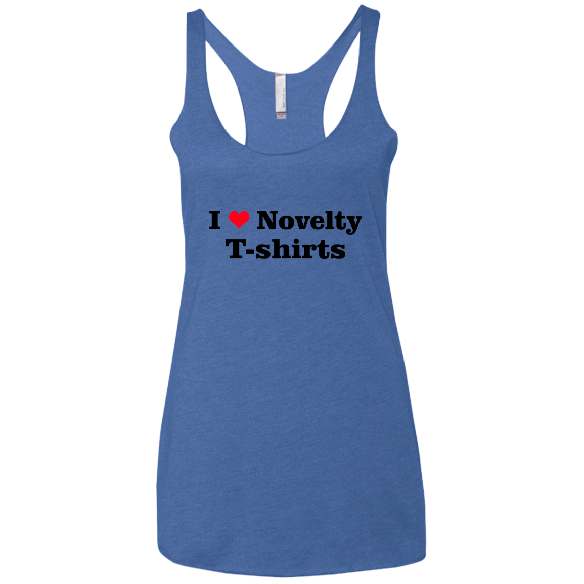 T-Shirts Vintage Royal / X-Small Love Shirts Women's Triblend Racerback Tank