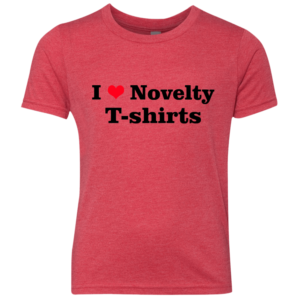 T-Shirts Vintage Red / YXS Love Shirts Youth Triblend T-Shirt