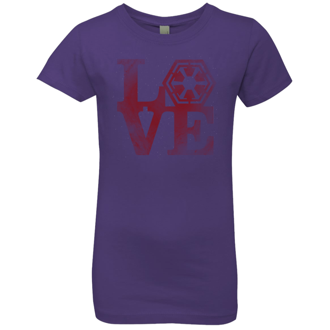 T-Shirts Purple Rush / YXS LOVE Sith Girls Premium T-Shirt
