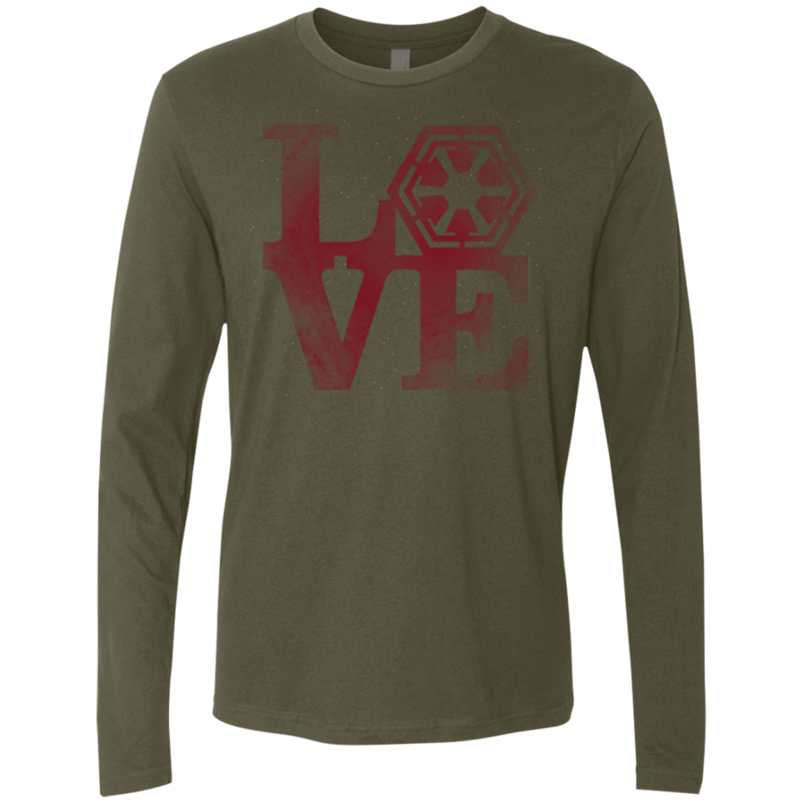 T-Shirts Military Green / Small LOVE Sith Men's Premium Long Sleeve