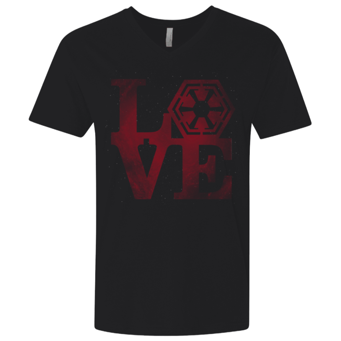 T-Shirts Black / X-Small LOVE Sith Men's Premium V-Neck