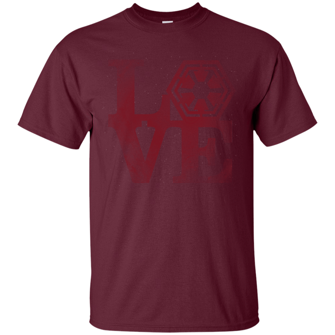 T-Shirts Maroon / Small LOVE Sith T-Shirt