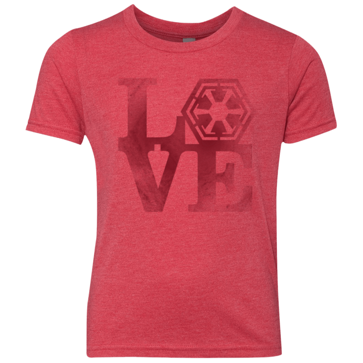 T-Shirts Vintage Red / YXS LOVE Sith Youth Triblend T-Shirt