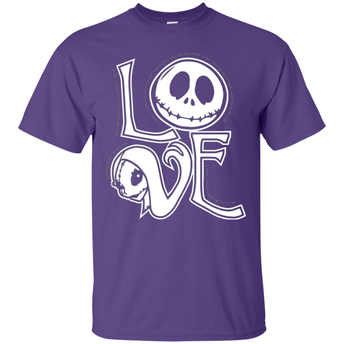 T-Shirts Purple / Small Love T-Shirt