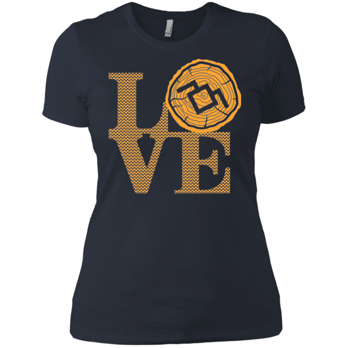 T-Shirts Indigo / X-Small LOVE TWIN PEAKS Women's Premium T-Shirt