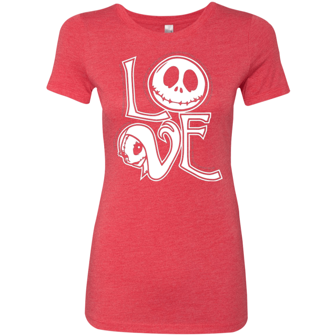 T-Shirts Vintage Red / Small Love Women's Triblend T-Shirt