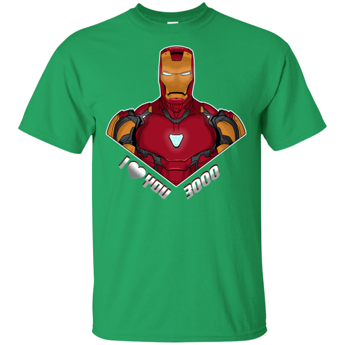 T-Shirts Irish Green / S Love You 3000 T-Shirt