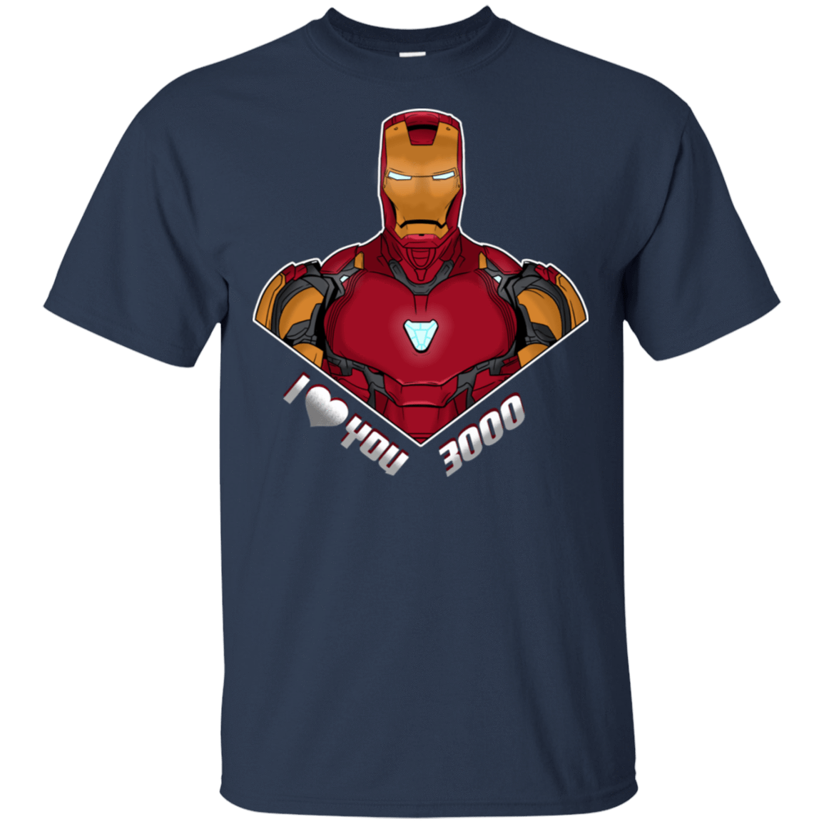T-Shirts Navy / S Love You 3000 T-Shirt