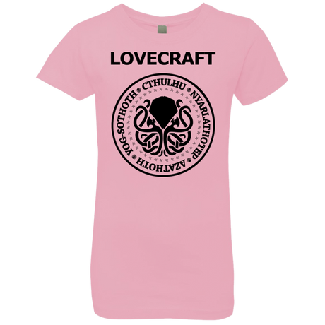T-Shirts Light Pink / YXS Lovecraft Girls Premium T-Shirt