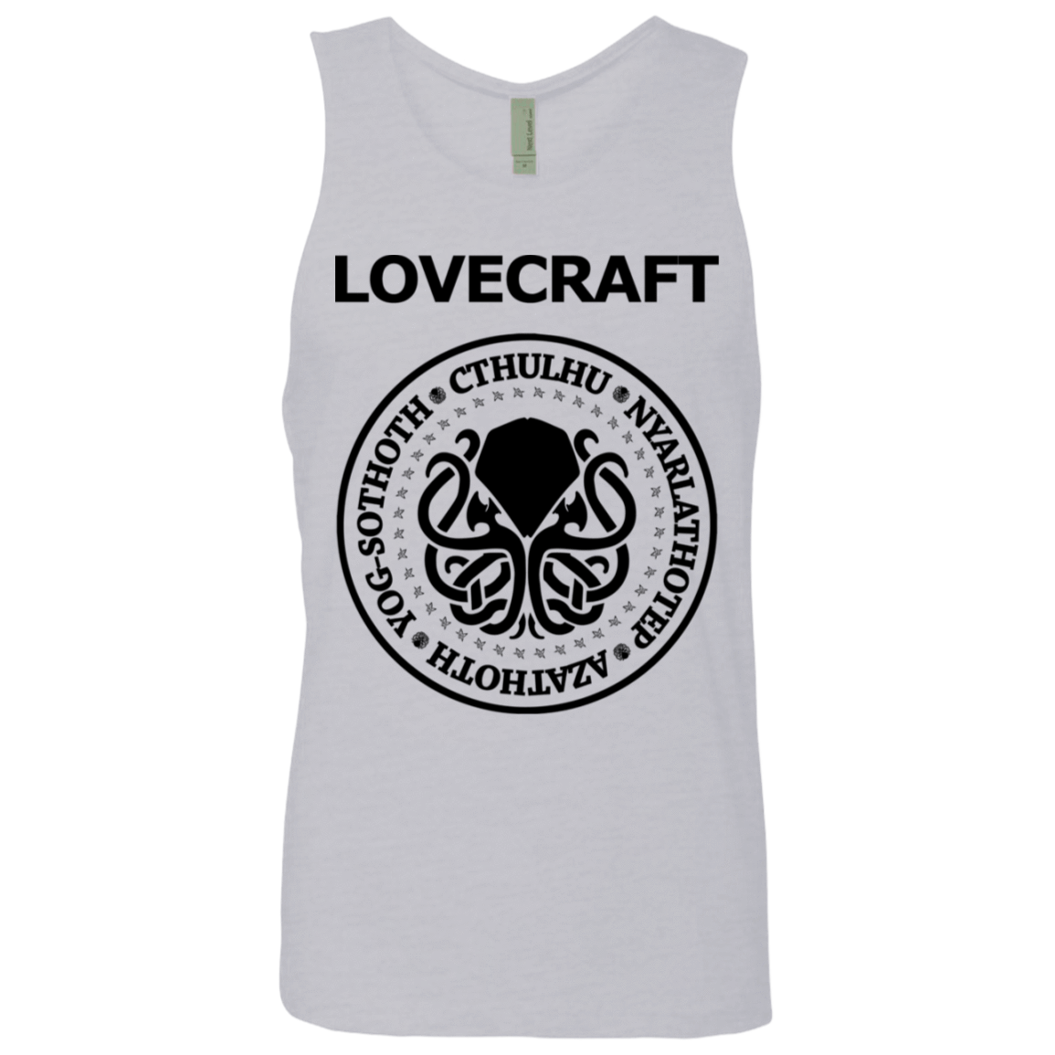 T-Shirts Heather Grey / S Lovecraft Men's Premium Tank Top