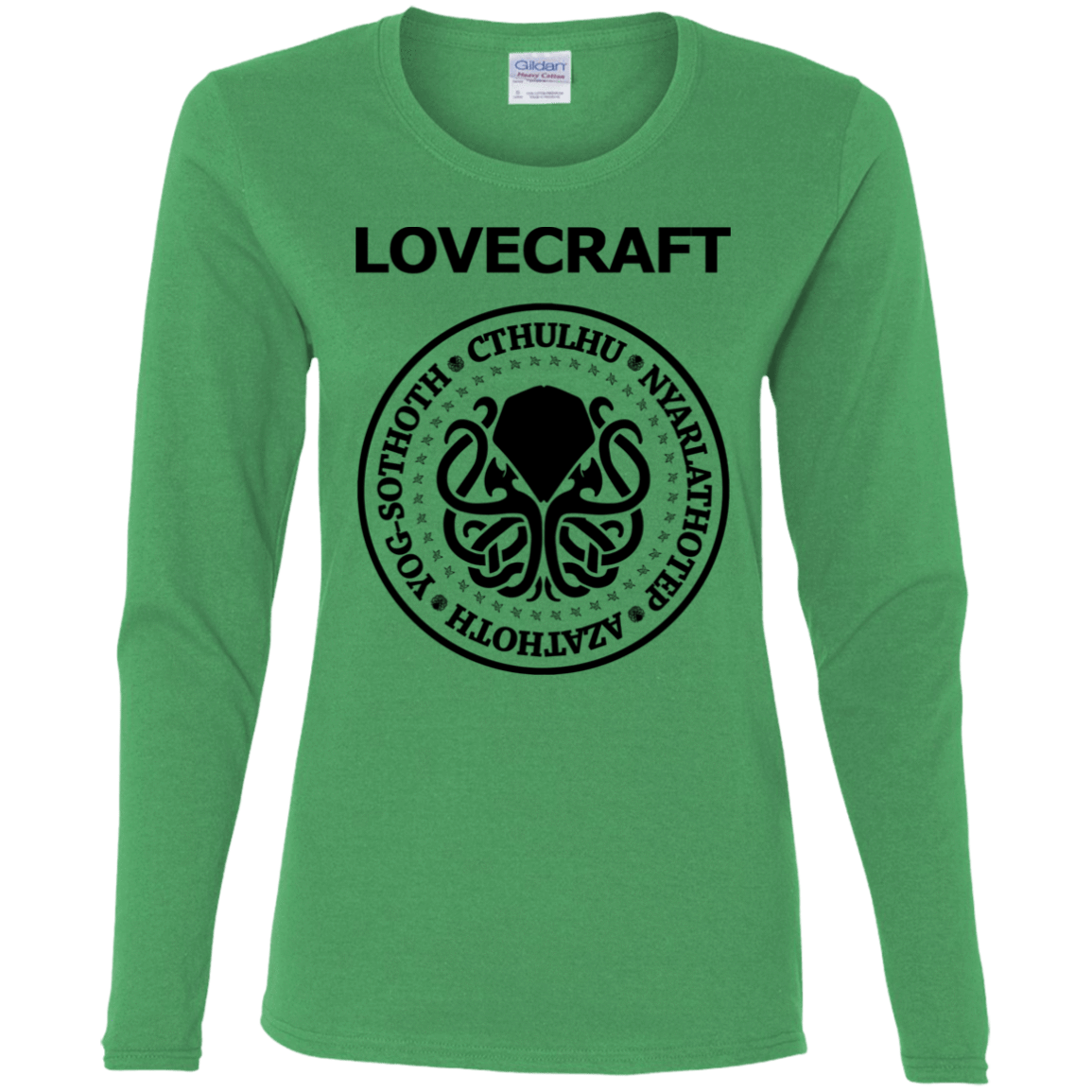 T-Shirts Irish Green / S Lovecraft Women's Long Sleeve T-Shirt