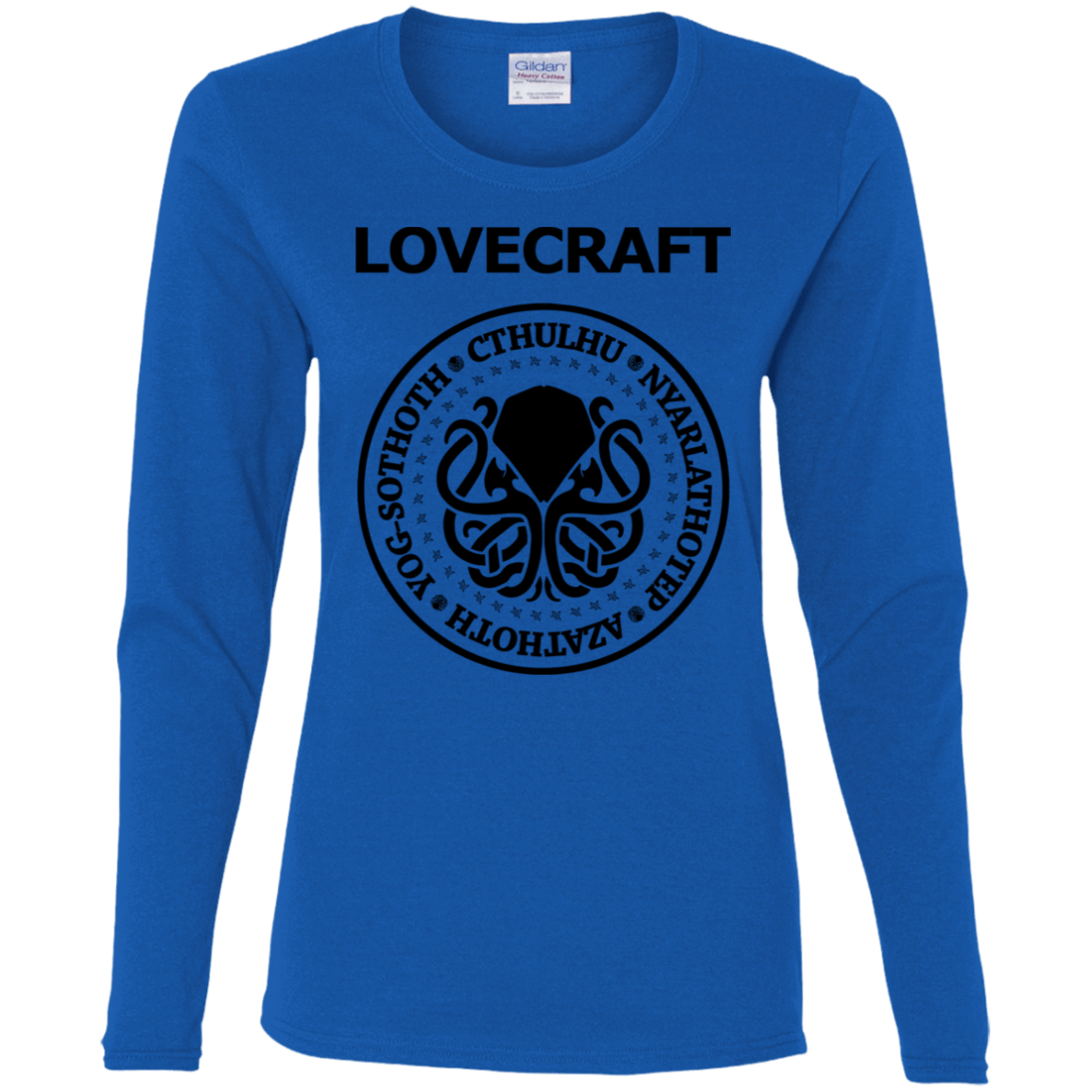 T-Shirts Royal / S Lovecraft Women's Long Sleeve T-Shirt
