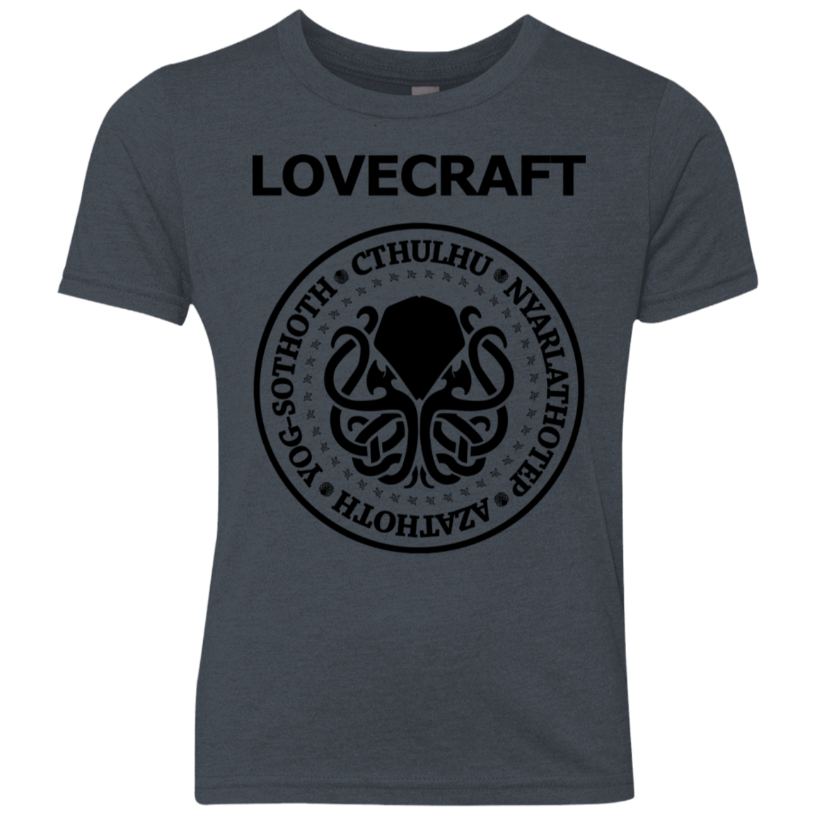 T-Shirts Vintage Navy / YXS Lovecraft Youth Triblend T-Shirt