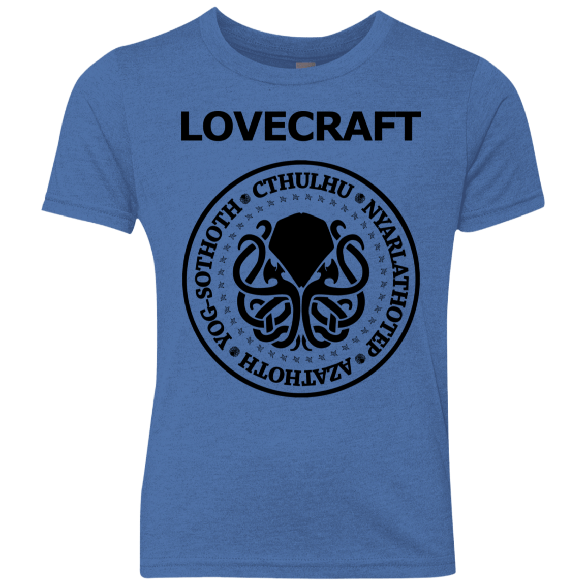 T-Shirts Vintage Royal / YXS Lovecraft Youth Triblend T-Shirt