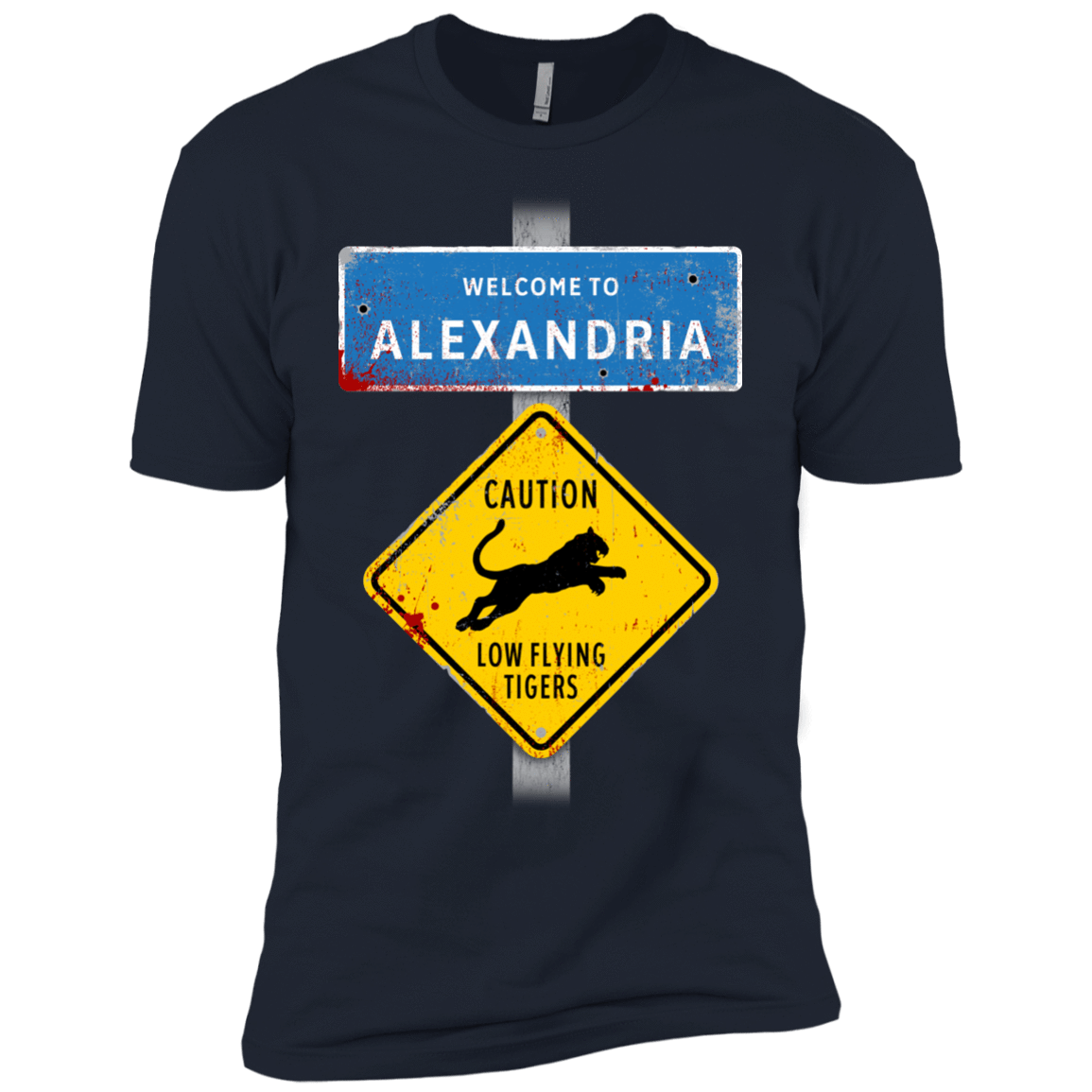 T-Shirts Midnight Navy / YXS Low Flying Tigers Boys Premium T-Shirt