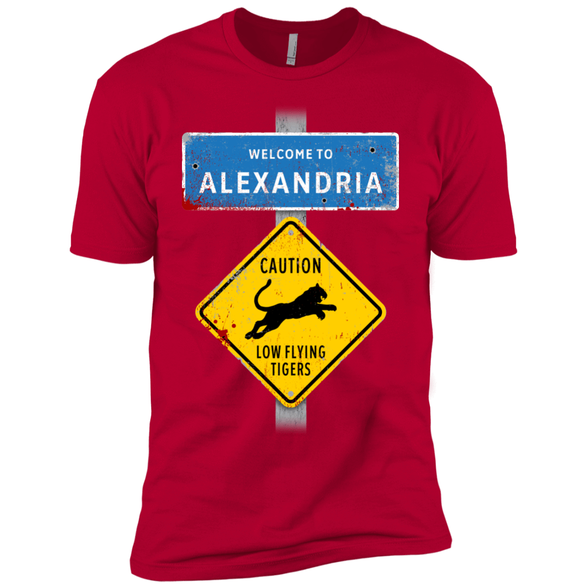 T-Shirts Red / YXS Low Flying Tigers Boys Premium T-Shirt