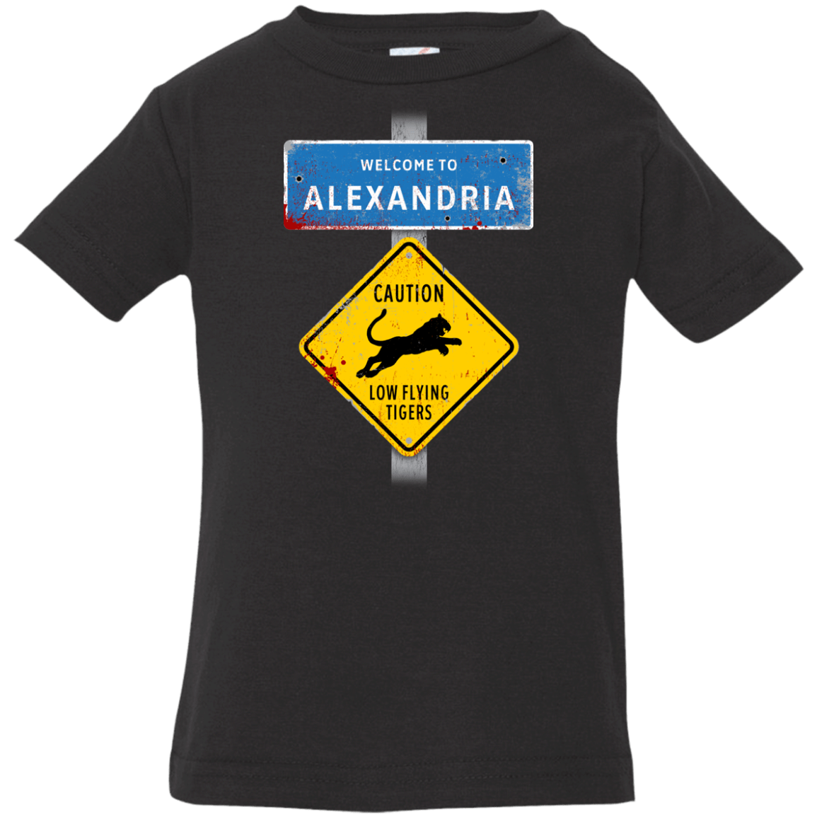 T-Shirts Black / 6 Months Low Flying Tigers Infant Premium T-Shirt