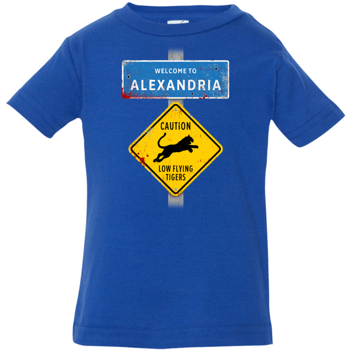 T-Shirts Royal / 6 Months Low Flying Tigers Infant Premium T-Shirt