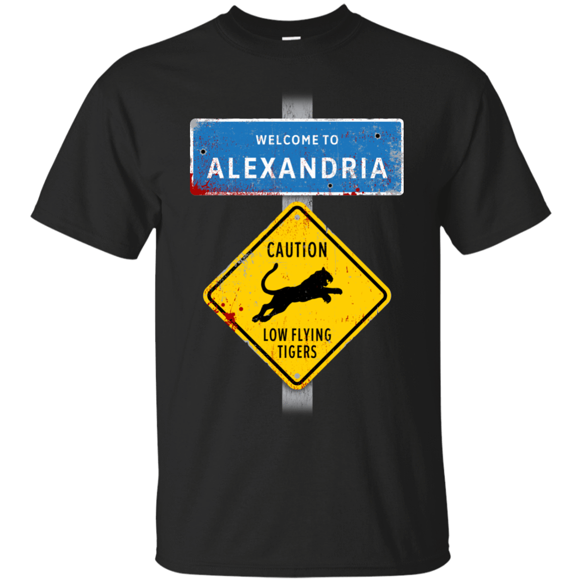 T-Shirts Black / Small Low Flying Tigers T-Shirt