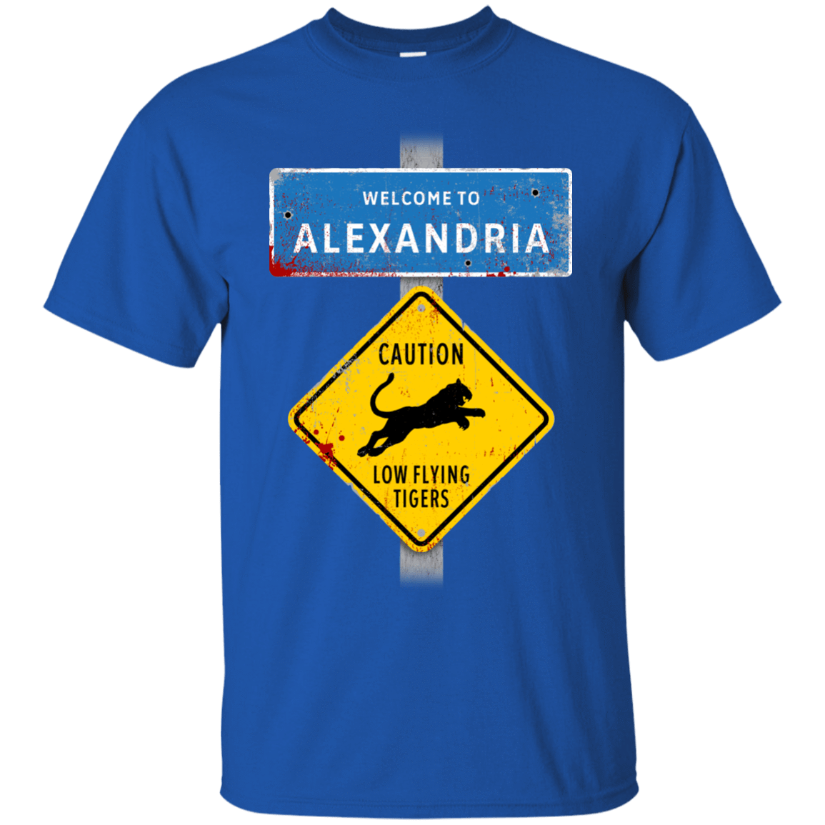 T-Shirts Royal / Small Low Flying Tigers T-Shirt