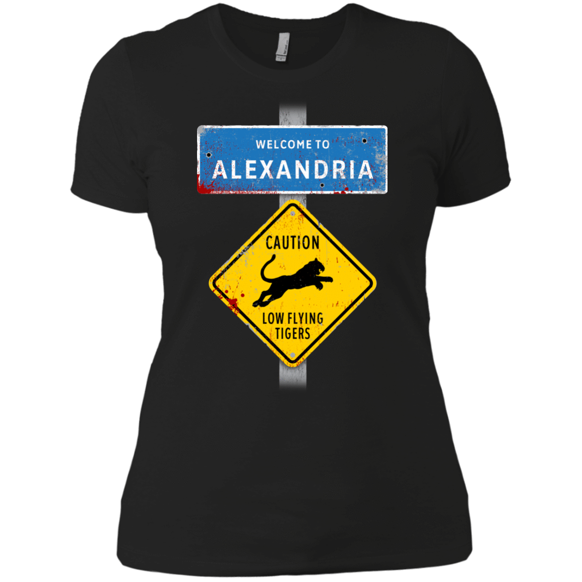 T-Shirts Black / X-Small Low Flying Tigers Women's Premium T-Shirt