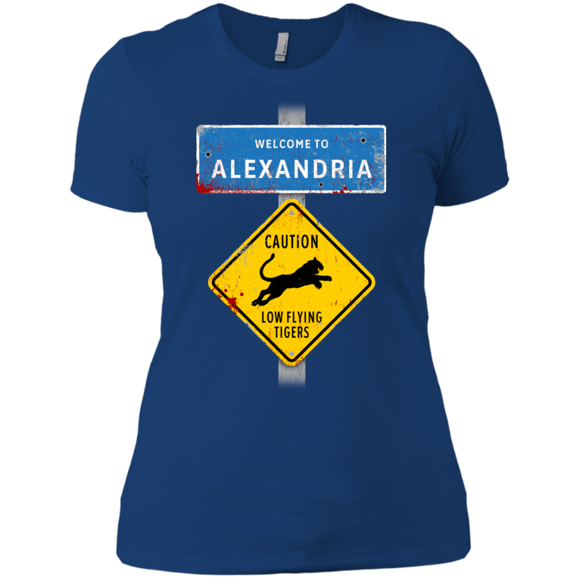 T-Shirts Royal / X-Small Low Flying Tigers Women's Premium T-Shirt