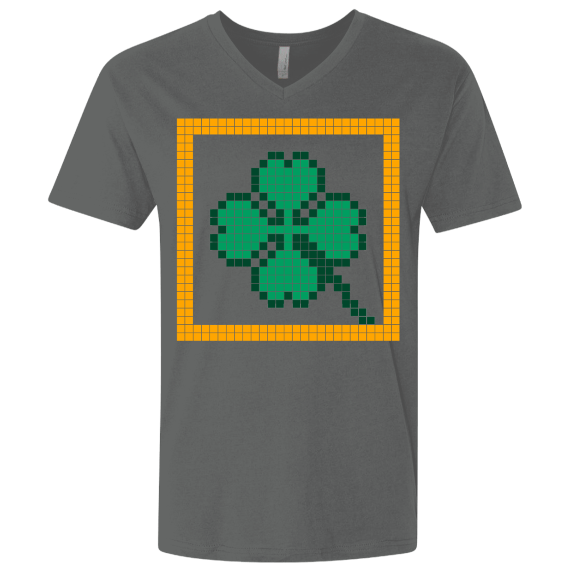 T-Shirts Heavy Metal / X-Small Low Resolution Irish Men's Premium V-Neck