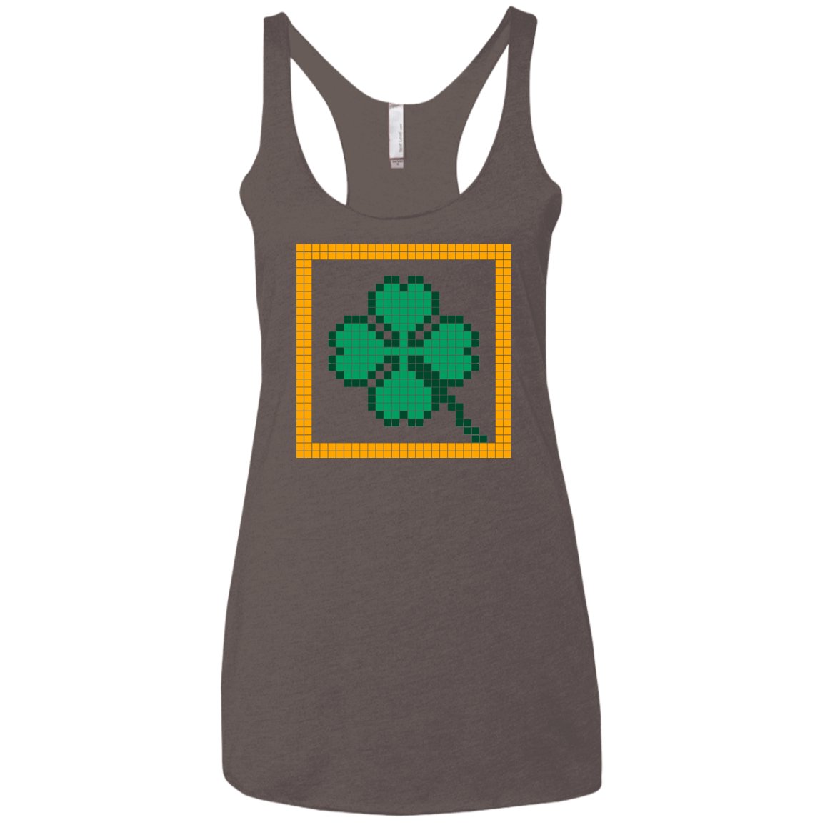 T-Shirts Macchiato / X-Small Low Resolution Irish Women's Triblend Racerback Tank
