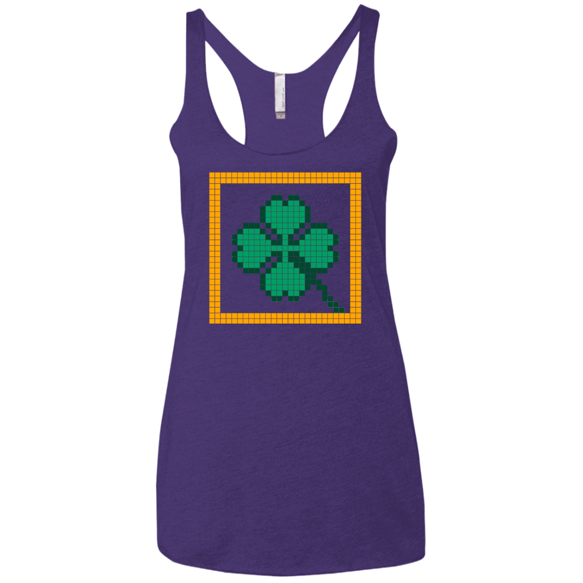 T-Shirts Purple Rush / X-Small Low Resolution Irish Women's Triblend Racerback Tank