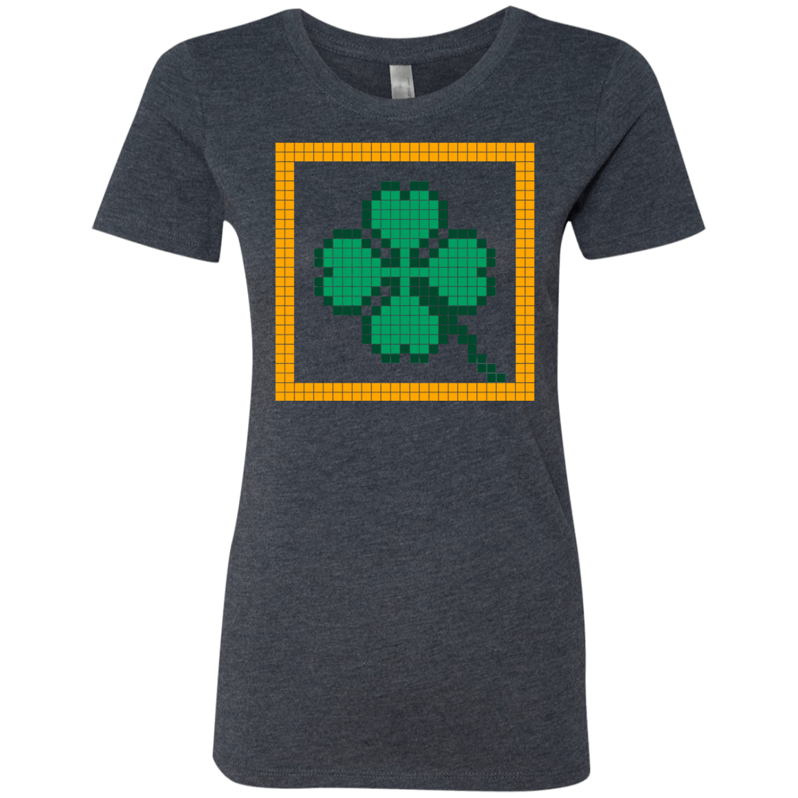 T-Shirts Vintage Navy / Small Low Resolution Irish Women's Triblend T-Shirt