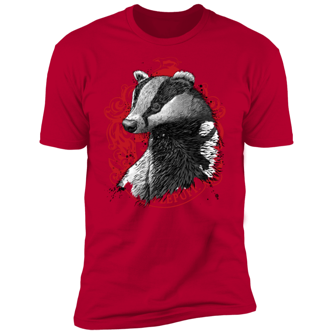 T-Shirts Red / S Loyalty and Fairness sumi-e Men's Premium T-Shirt