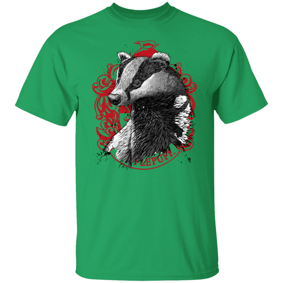 T-Shirts Irish Green / S Loyalty and Fairness sumi-e T-Shirt