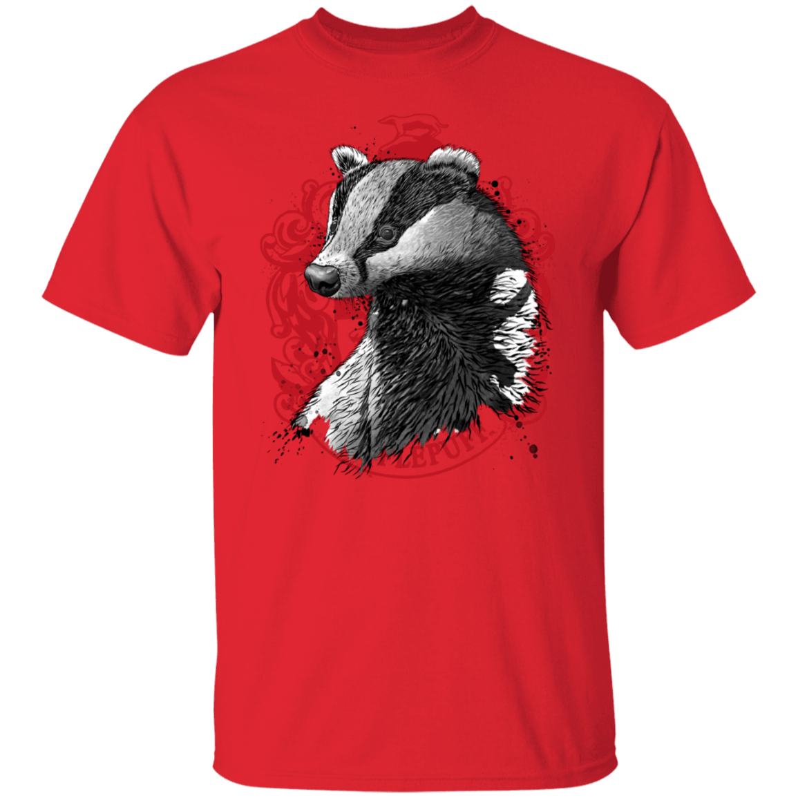 T-Shirts Red / S Loyalty and Fairness sumi-e T-Shirt