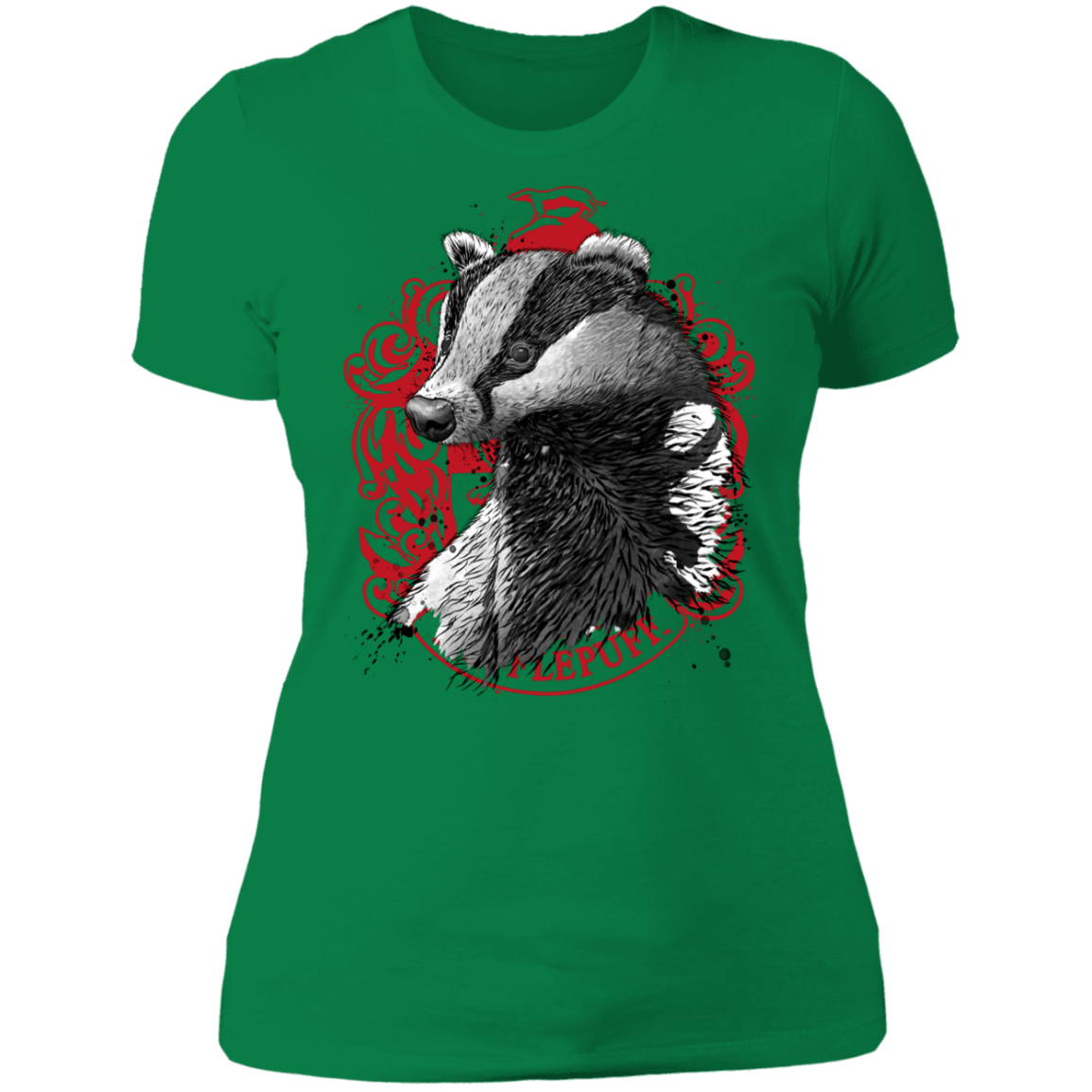 T-Shirts Kelly Green / S Loyalty and Fairness sumi-e Women's Premium T-Shirt