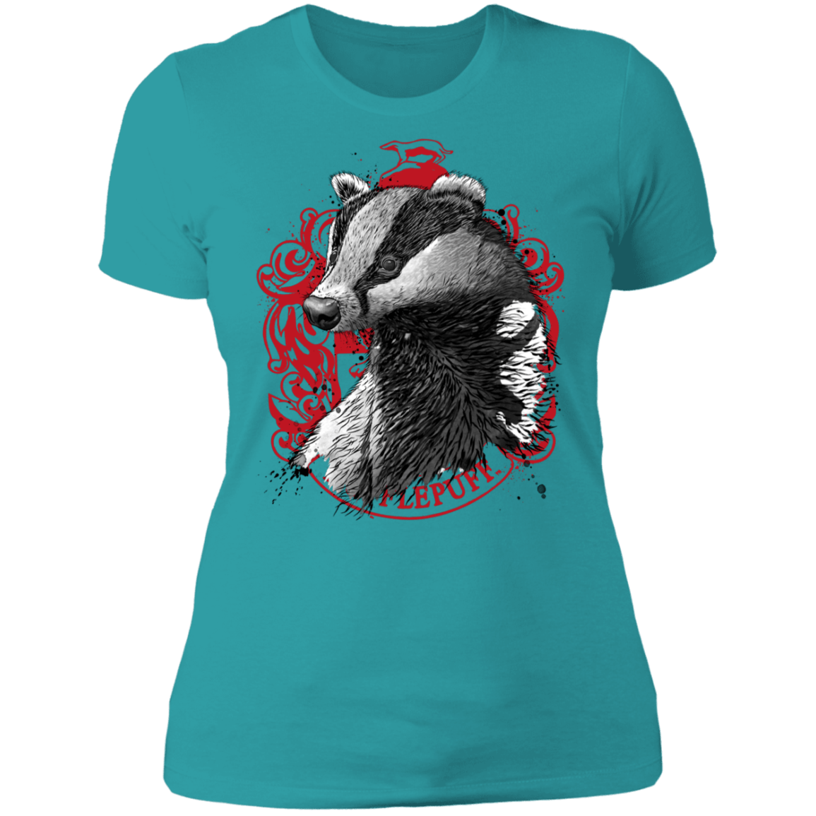 T-Shirts Tahiti Blue / S Loyalty and Fairness sumi-e Women's Premium T-Shirt